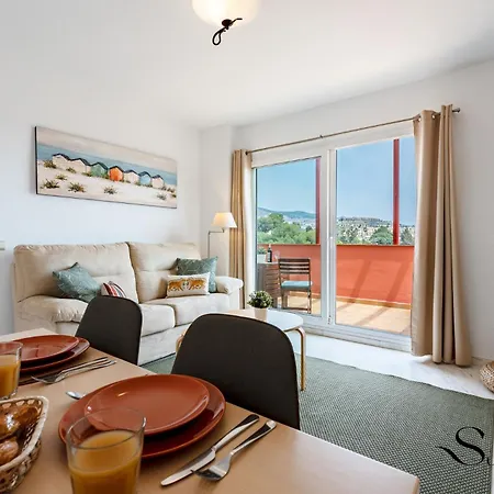 Amazing Sea And Golf Course View 2br, Parking Pool * Benalmádena